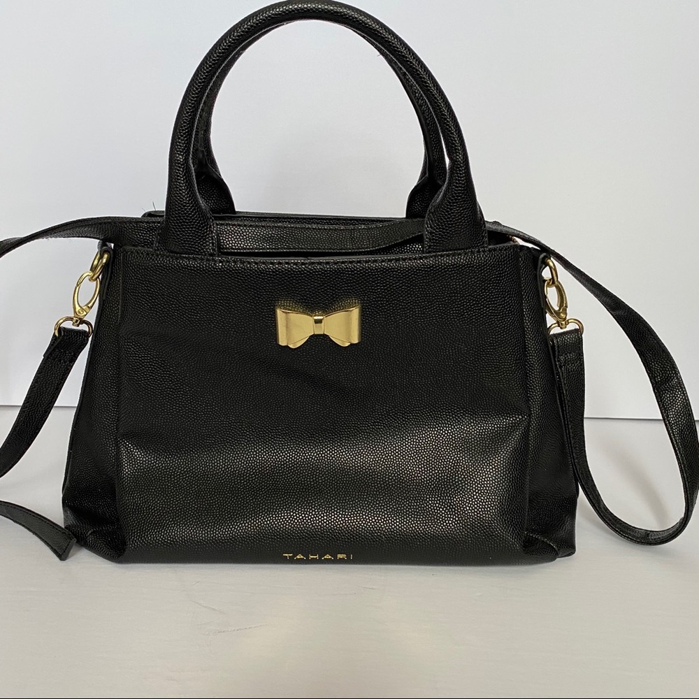 TAHARI DOUBLE HANDLE CROSSBODY/SATCHEL - Picture 2 of 8